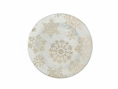 SNOWFLAKE FROST -Yankee Candle- Paralume e Piatto Grande