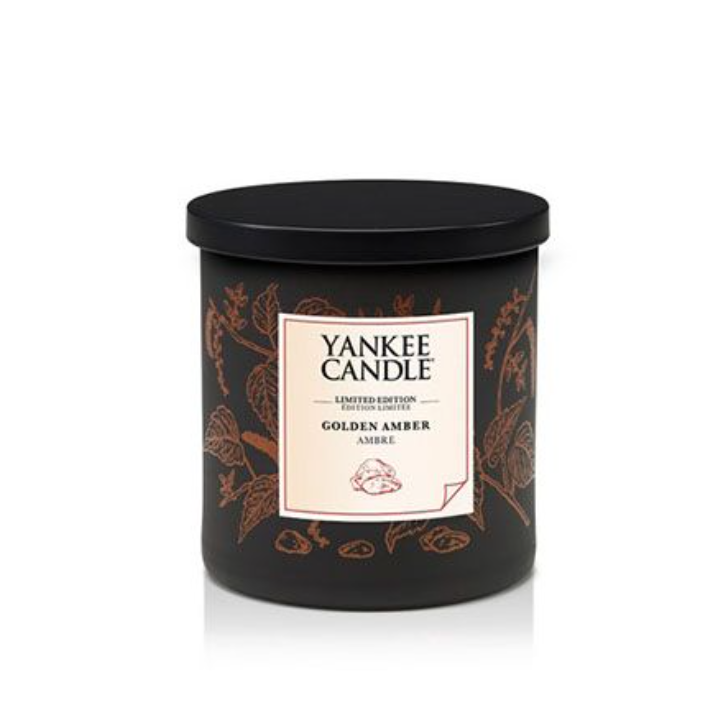 GOLDEN AMBER -Yankee Candle- Pillar Piccolo
