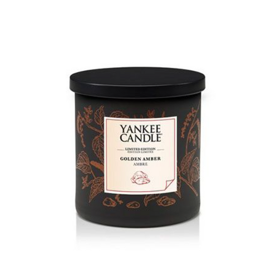 GOLDEN AMBER -Yankee Candle- Pillar Piccolo