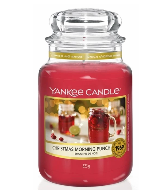 CHRISTMAS MORNING PUNCH -Yankee Candle- Giara Grande