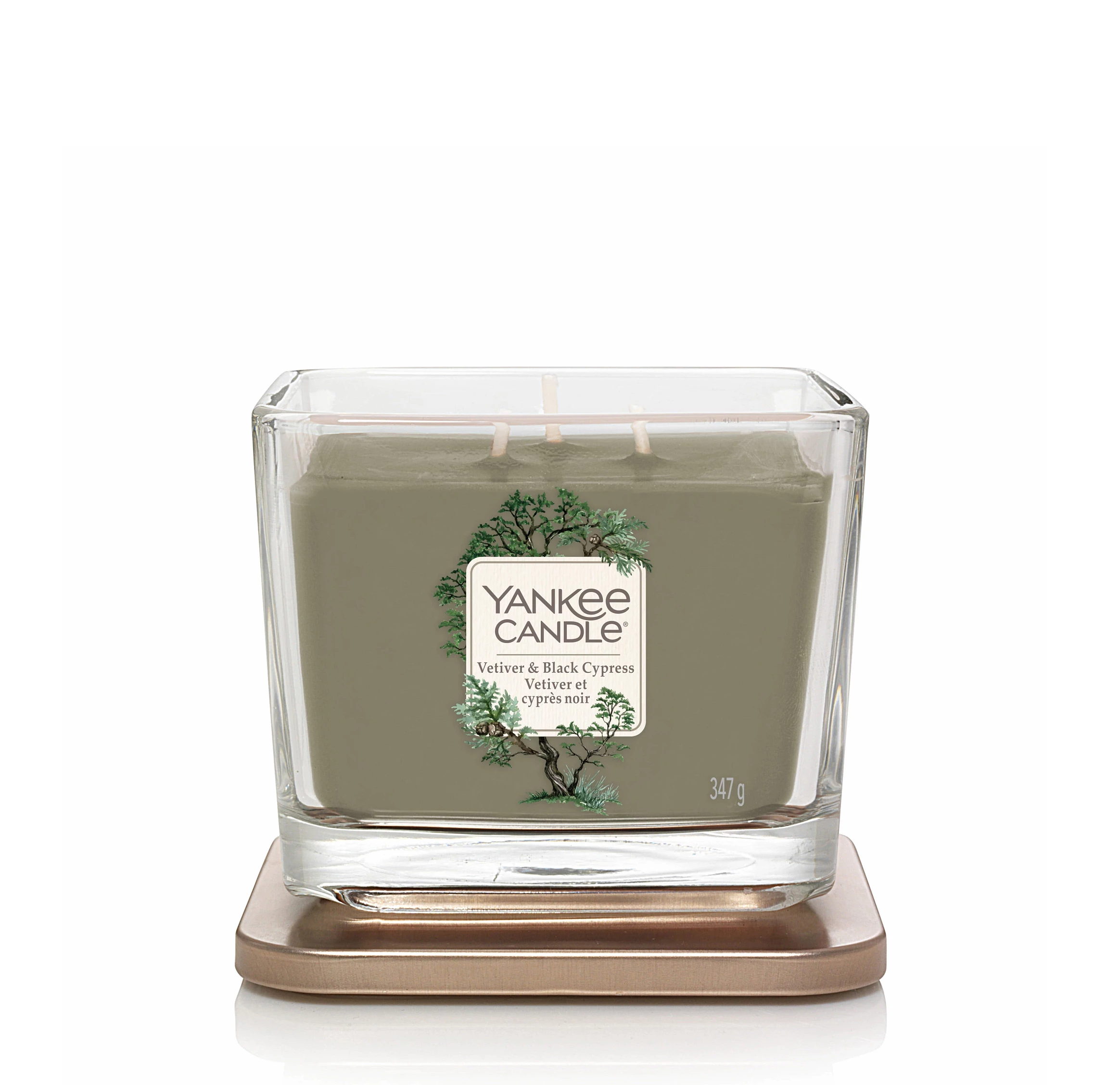 VETIVER & BLACK CYPRESS -Yankee Candle- Candela Media