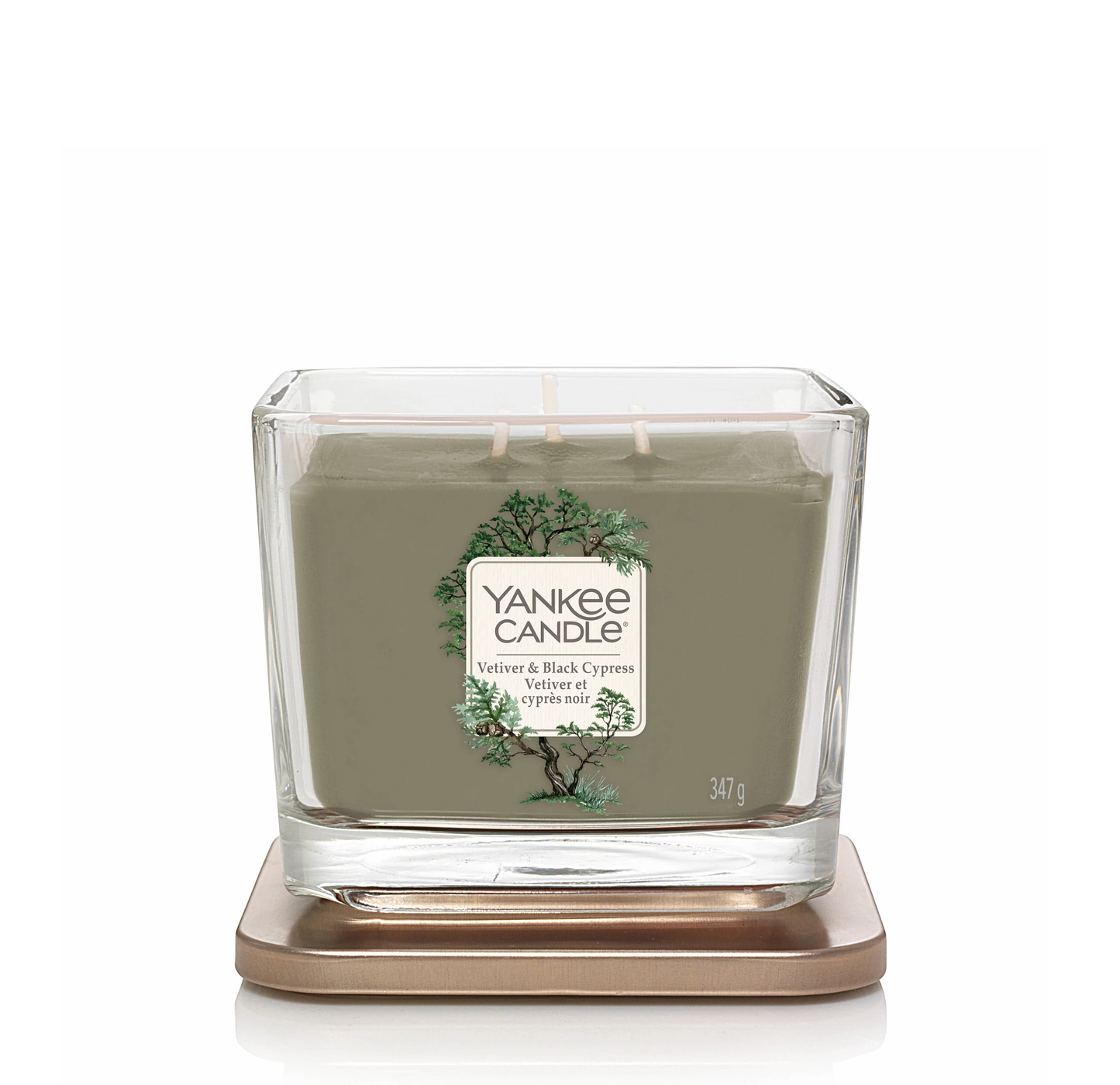 VETIVER & BLACK CYPRESS -Yankee Candle- Candela Media