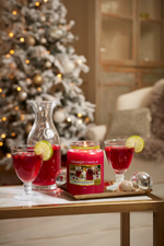 CHRISTMAS MORNING PUNCH -Yankee Candle- Candela Sampler