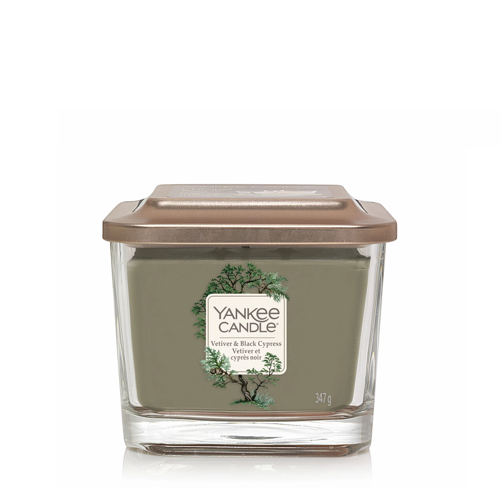 VETIVER & BLACK CYPRESS -Yankee Candle- Candela Media