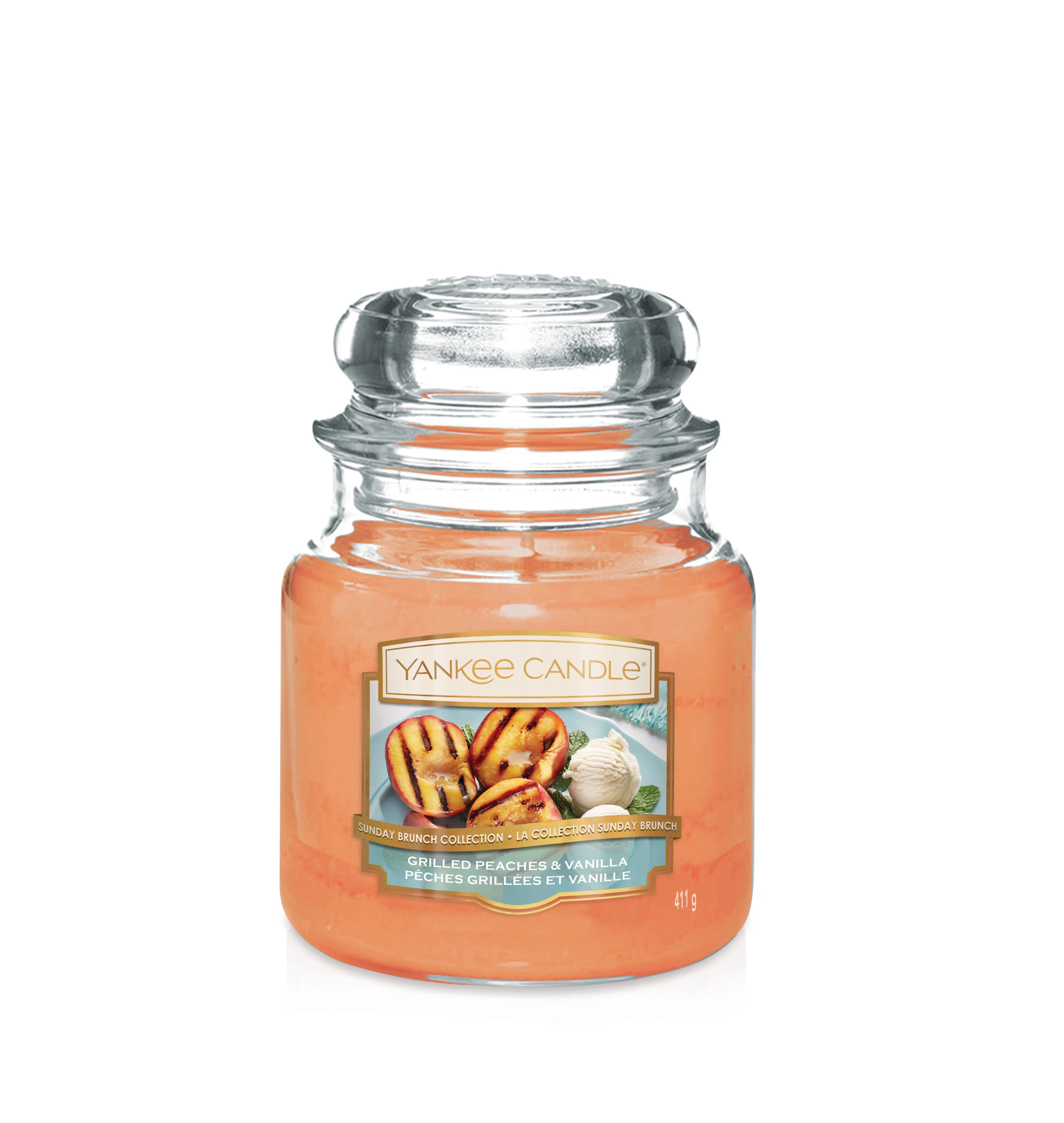 GRILLED PEACHES & VANILLA -Yankee Candle- Giara Media