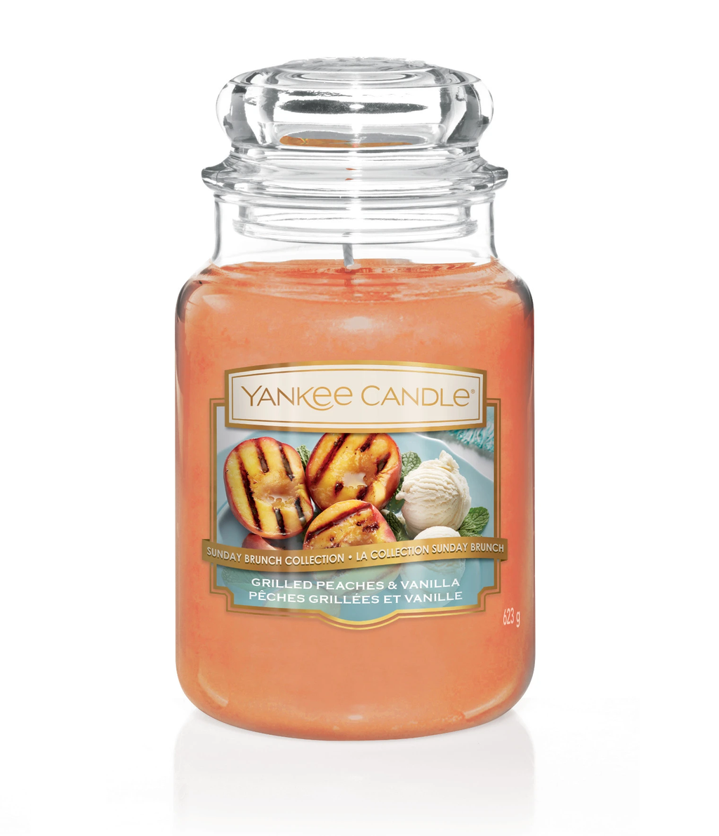 GRILLED PEACHES & VANILLA -Yankee Candle- Giara Grande