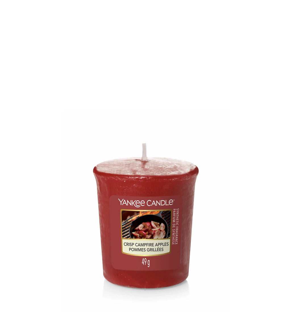 CRISP CAMPFIRE APPLES -Yankee Candle- Candela Sampler