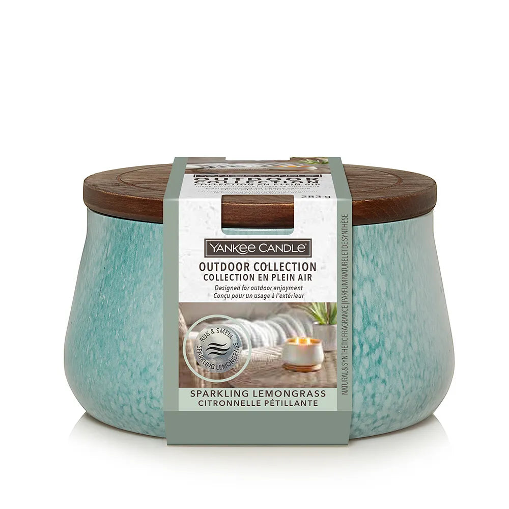 SPARKILNG LEMONGRASS Yankee Candle Candela da Esterno