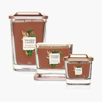 SWEET ORANGE SPICE -Yankee Candle- Candela Grande