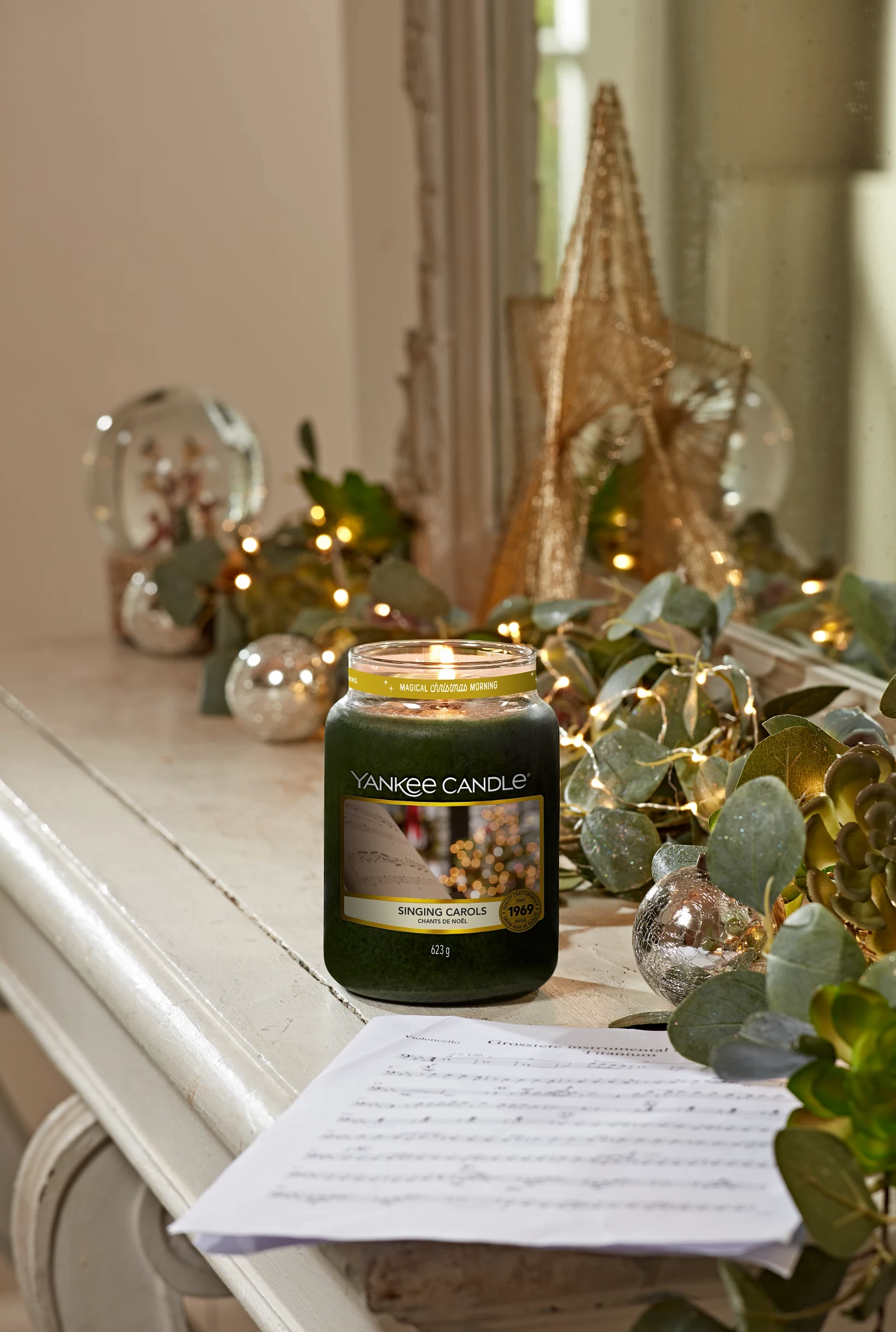 SINGING CAROLS -Yankee Candle- Tea Light