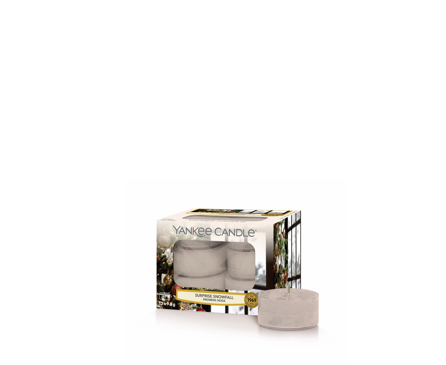 SURPRISE SNOWFALL -Yankee Candle- Tea Light