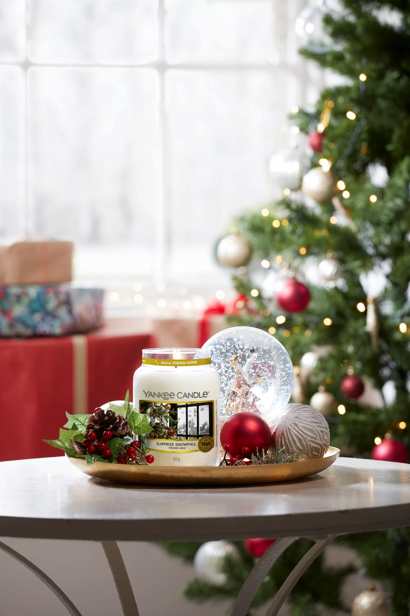 SURPRISE SNOWFALL -Yankee Candle- Giara Grande