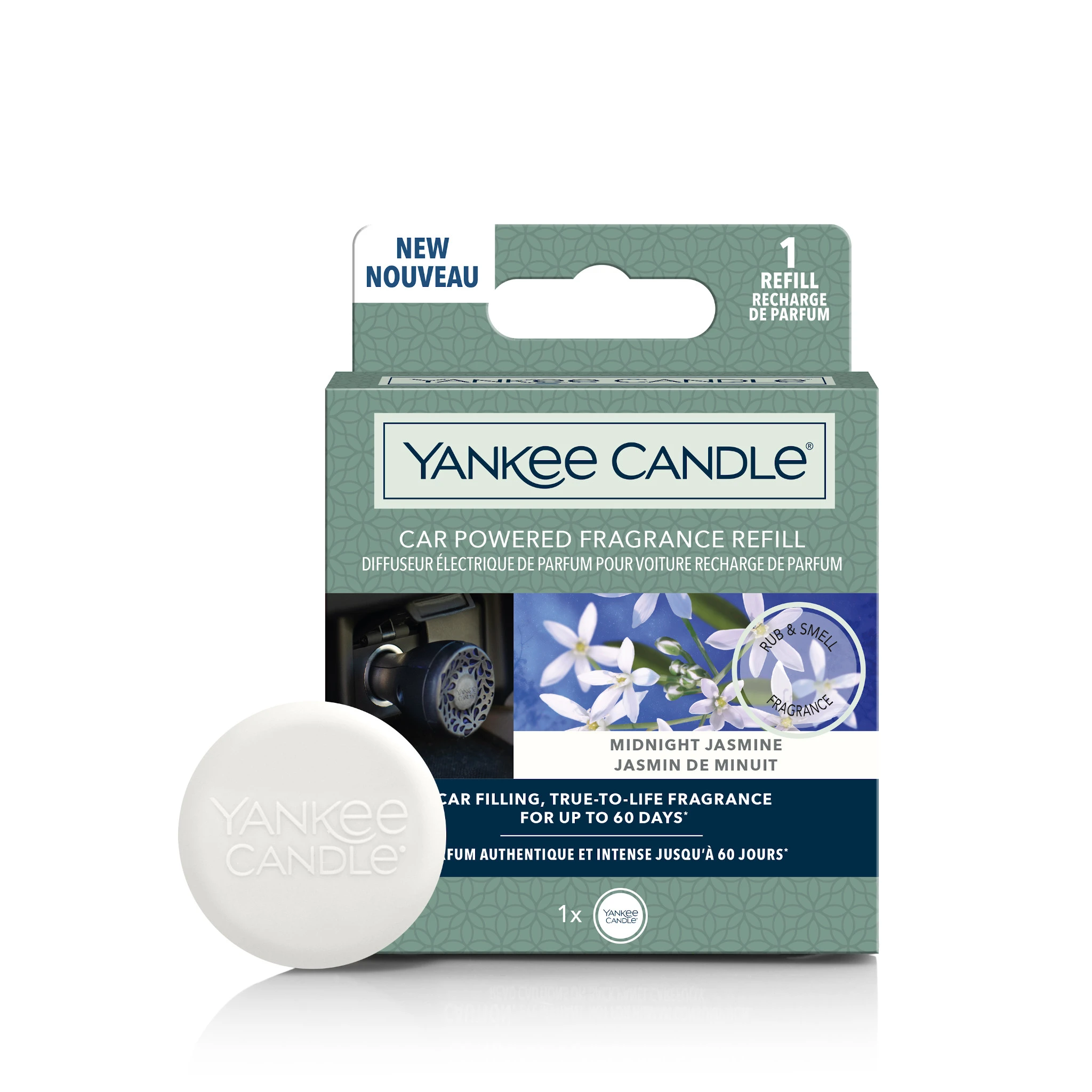 MIDNIGHT JASMINE -Yankee Candle- Ricarica di Fragranza per Profumatore –  Candle With Care