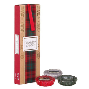 SET 3 TART -Yankee Candle- Confezione Regalo Alpine Christmas