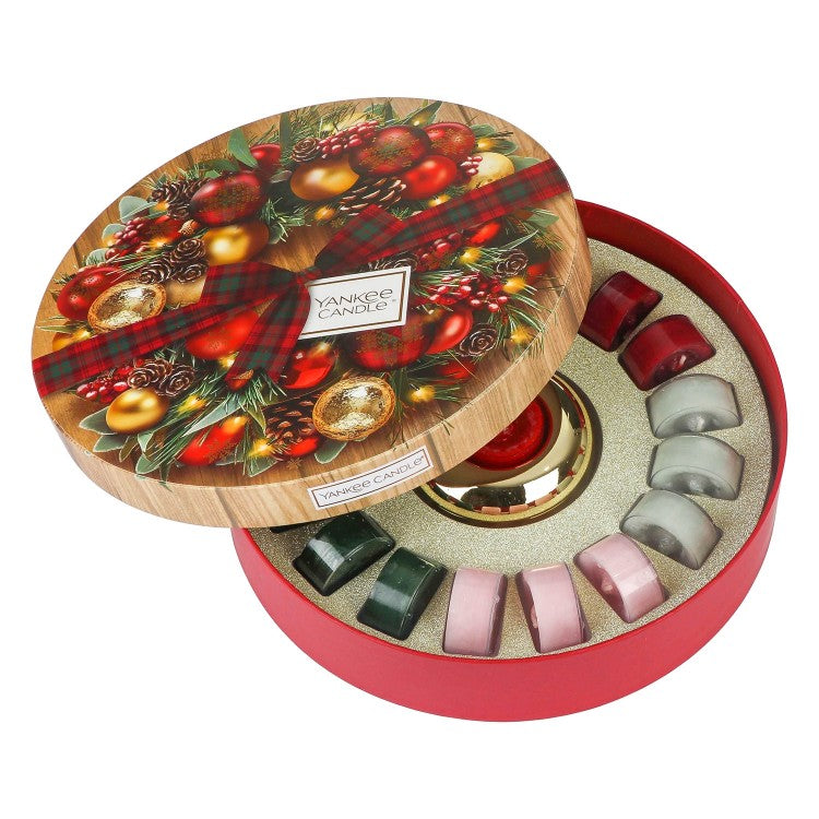 TEA LIGHT DELIGHT -Yankee Candle- Confezione Regalo Alpine Christmas
