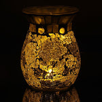 GOLD & PEARL CRACKLE -Yankee Candle- Bruciatore