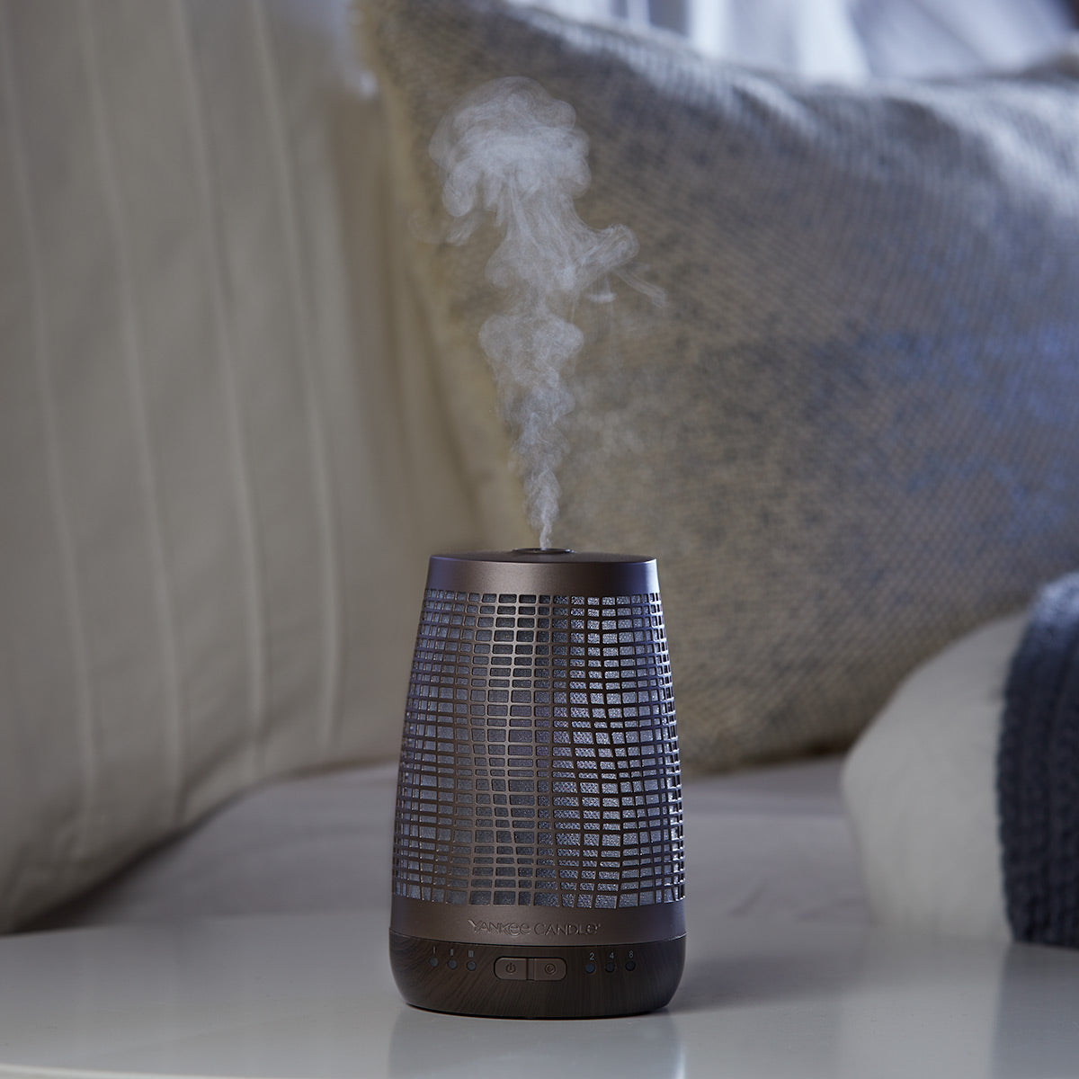 CALM NIGHT -Yankee Candle- Kit Base Effetto Bronzo Sleep Diffuser