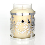 TWINKLING SNOWFLAKE -Yankee Candle- Porta Giara In Metallo
