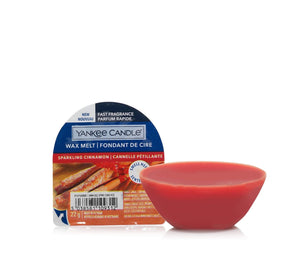 SPARKLING CINNAMON - Yankee Candle - Tart Cera da Fondere